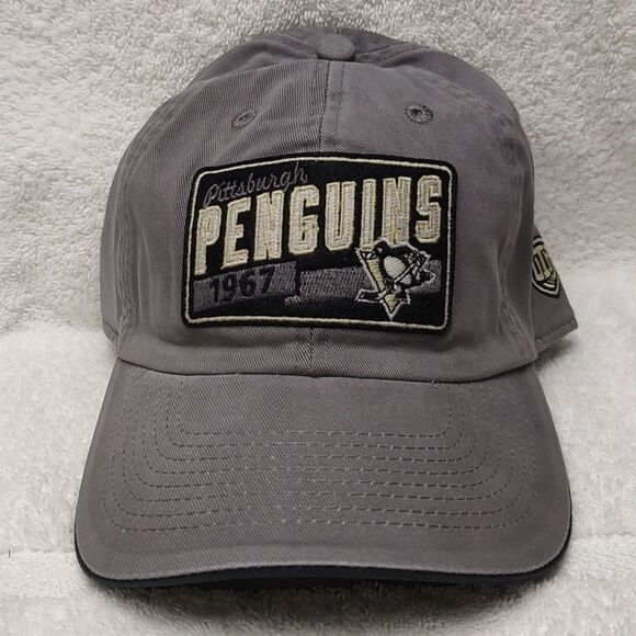 Old Time Hockey Pittsburgh Penguins Sliderback Hat - New - Picture 1 of 9